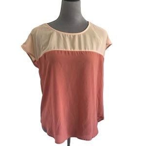 COPY - Forever 21 color block top.
